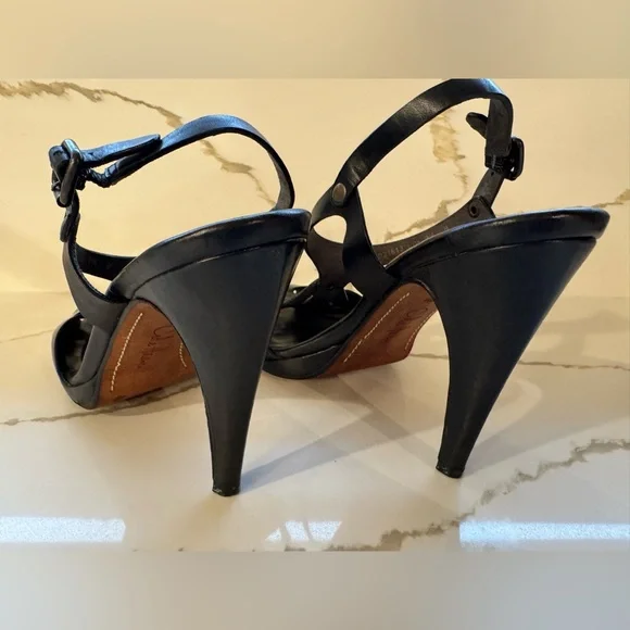 Cole Haan Black Strappy Women's Sandals - Sz 9.5 - Picture 5 of 9